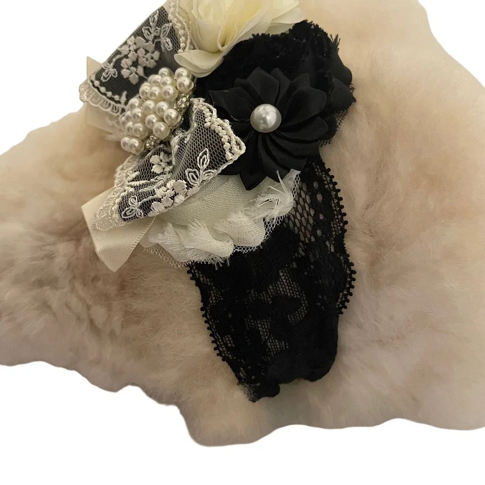 5-Boutique‎ Elegant Regal tulle feather Rhinestone headband Baby Photo Xmas bow